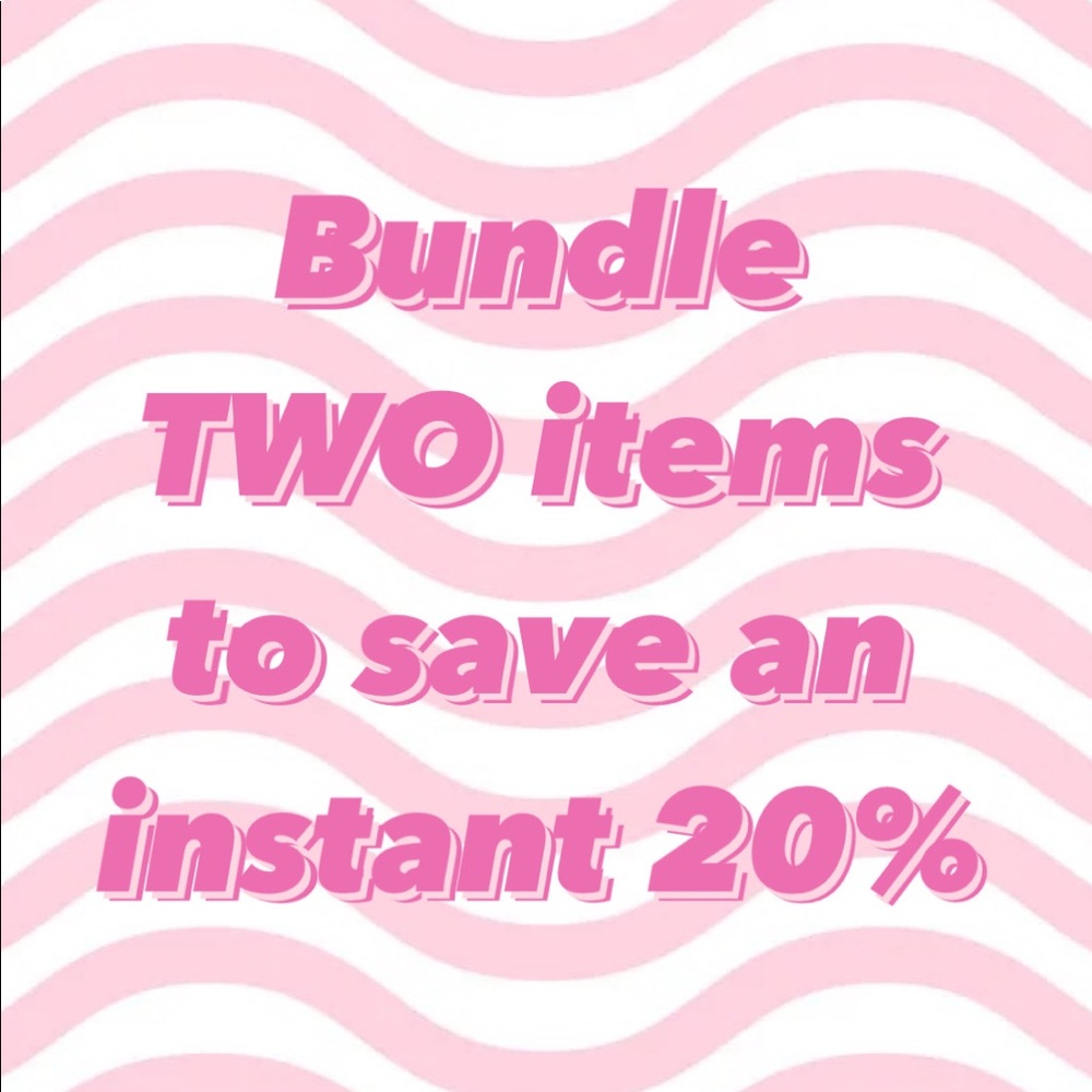 20% OFF BUNDLES